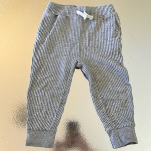 3T old navy waffle knit sweat pants